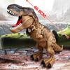 Electric Toy Big Dimension Walking Spray Lay Eggs Dinosaur Robot Featuring Light Sound Mechanical Dinosaurs Model Playthings