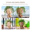 Gezicht Hoofd Planter Vetplant Bloempot Hars Container Met Afvoergaten Bloempot Figuur Tuindecoratie Tafelblad Ornament