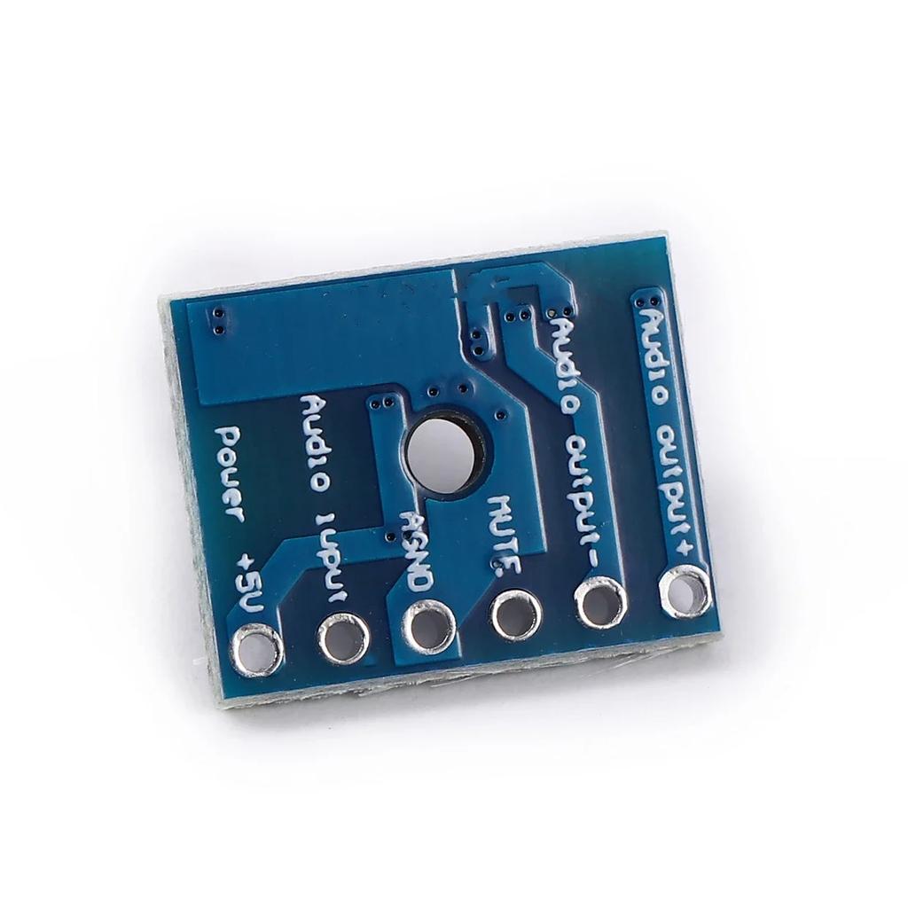 1pcs 5128 Amplifier Board 5W Class D Digital Amplifier Board Mono Audio Module Low Distortion