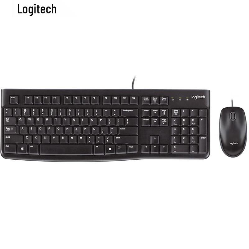 Logitech MK120 Wired Keyboard and Mouse Combo