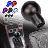 Round Ball Shift Knob Universal Aluminum Gear Shift Knob for Manual Transmission Automatic Gear Level Vehicles with Adapters