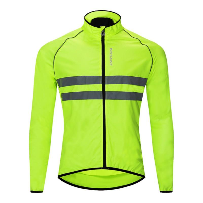 Unisex Cycling Windbreaker Jacket Road Bike Riding Outdoor Sports Breathable Apparel