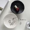 Ceramic Jewelry Storage Tray Irregular Three Legged Tray Ins Style Aromatherapy Candle Stand  Food
