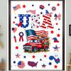 Letter Electrostatic Glass Sticker - Bedroom and Living Room Decoration Sticker