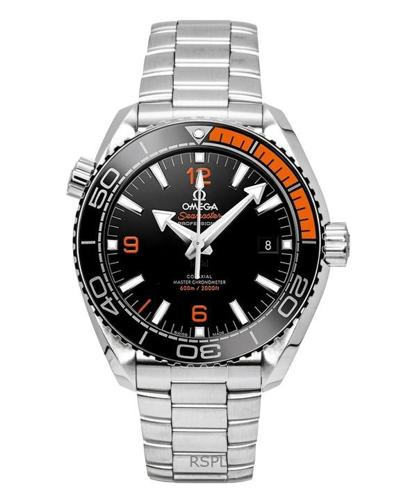 

Omega Seamaster Planet Ocean Нержавеющая сталь Черный циферблат Автоматический Дайверский 215.30.44.21.01.002 600М Мужские часы чёрный