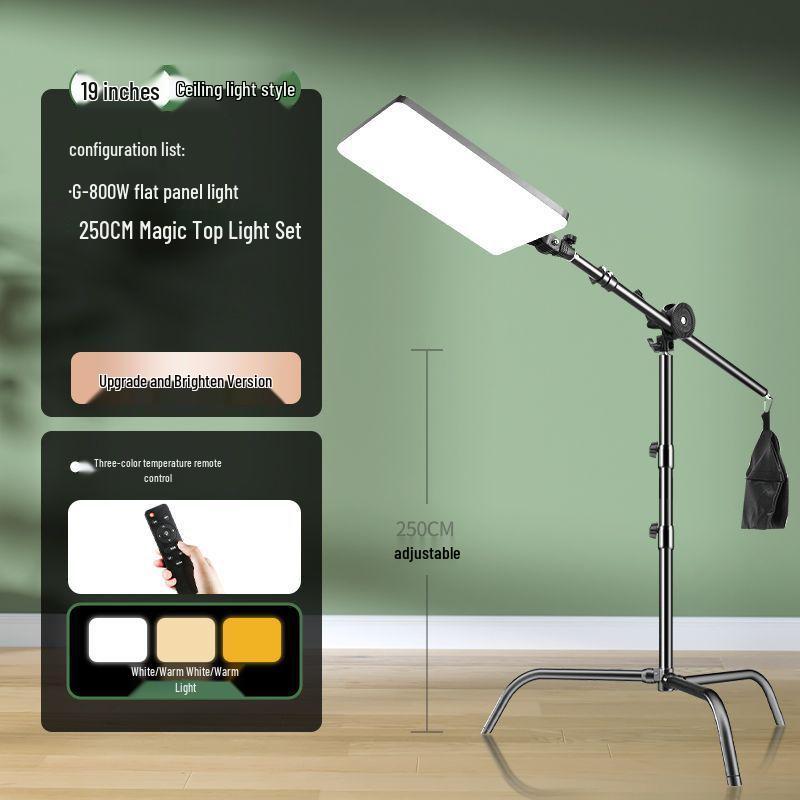 800W LED Soft Light Panel for Photography & Beauty Live Streams