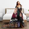 Home Alone  Merry Christmas  Blanket Quality Warm Soft  Throw Blanket Autumn Travel Couch Chair Sofa Bed Funny Bedspread