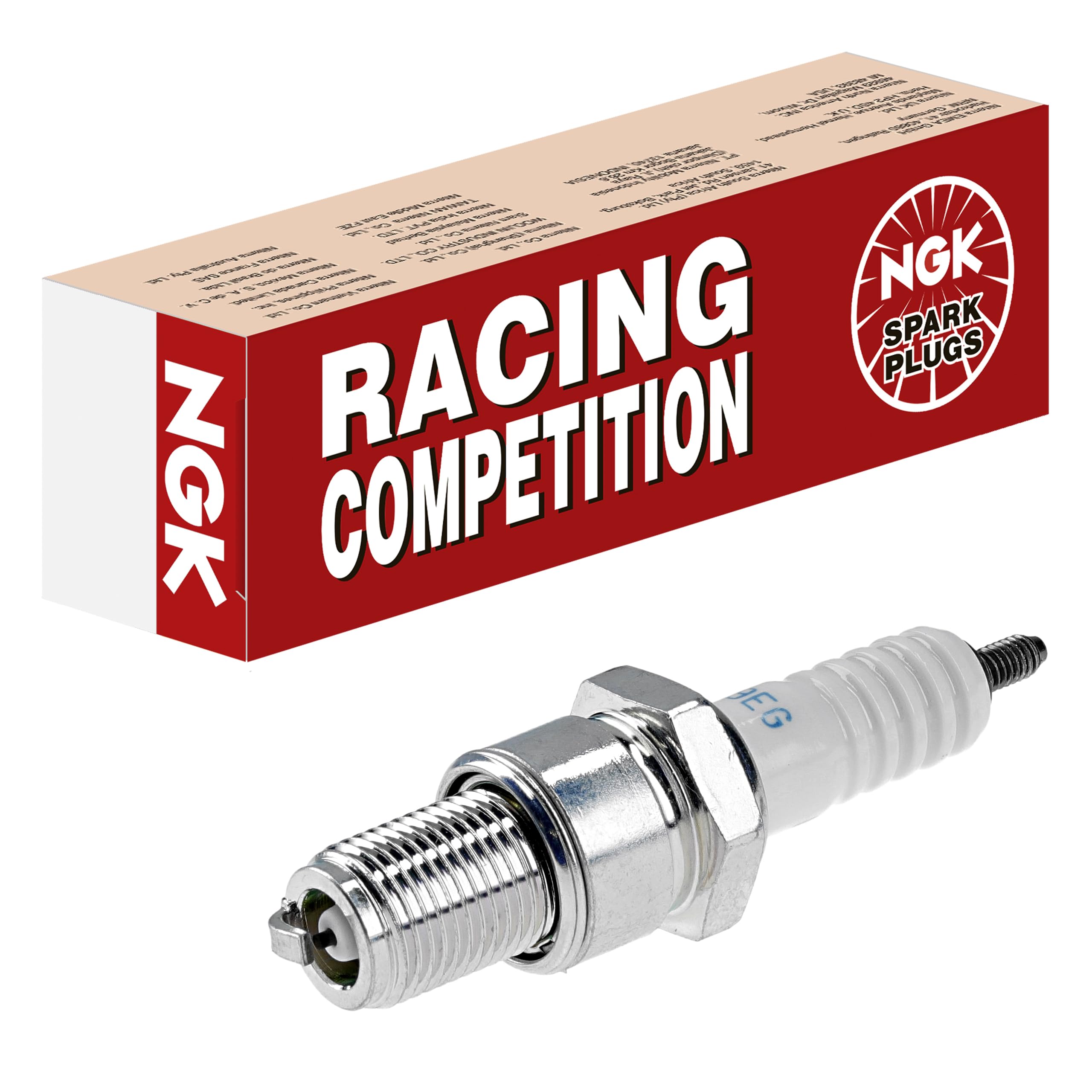 

NGK (3230) BR9EG Racing Spark Plug, Pack of 1