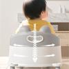 Ergonomic Bath Seat Baby Bath Support Chair For Infants Slip Resistant Design Lightweight Easy To Move Stool