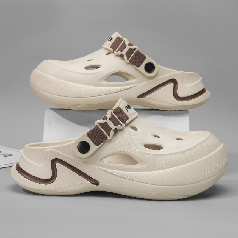 Men EVA Closed Toe Clogs Lightweight Summer Garden Shoes