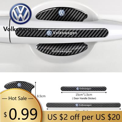 Für VOLKSWAGEN VW PU Türgriffschale Kollisionsschutz Aufkleber Für Volkswagen Golf 5 6 7 Charang Käfer Käfer Arteon L