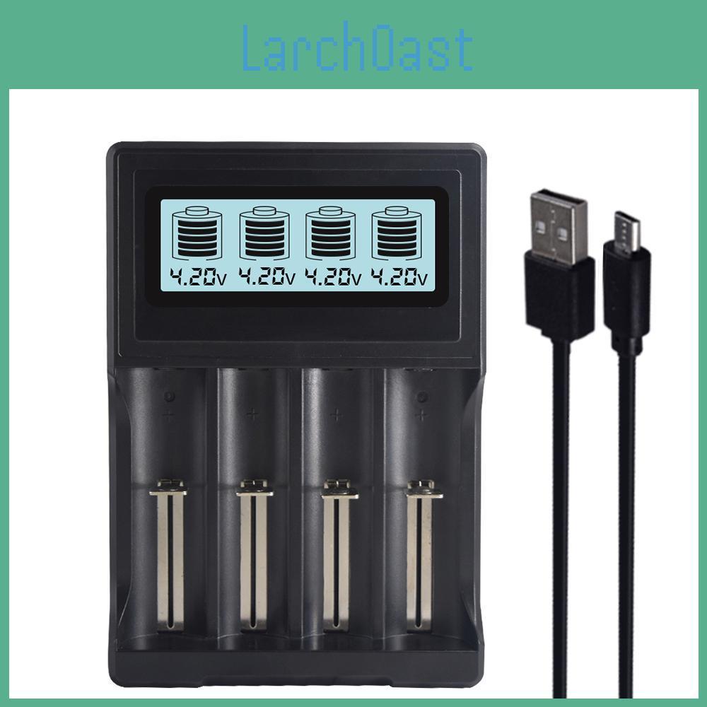Palo Зарядное устройство 4 USB Многофункциональное Умное Быстрое Зарядное устройство Для 37v Перезаряжаемой Литиевой Батареи 14500163501850018650