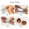 Aluminum Alloy Nuts Crack Nut Kitchen Nut Sheller Crack Plier Walnut Opener