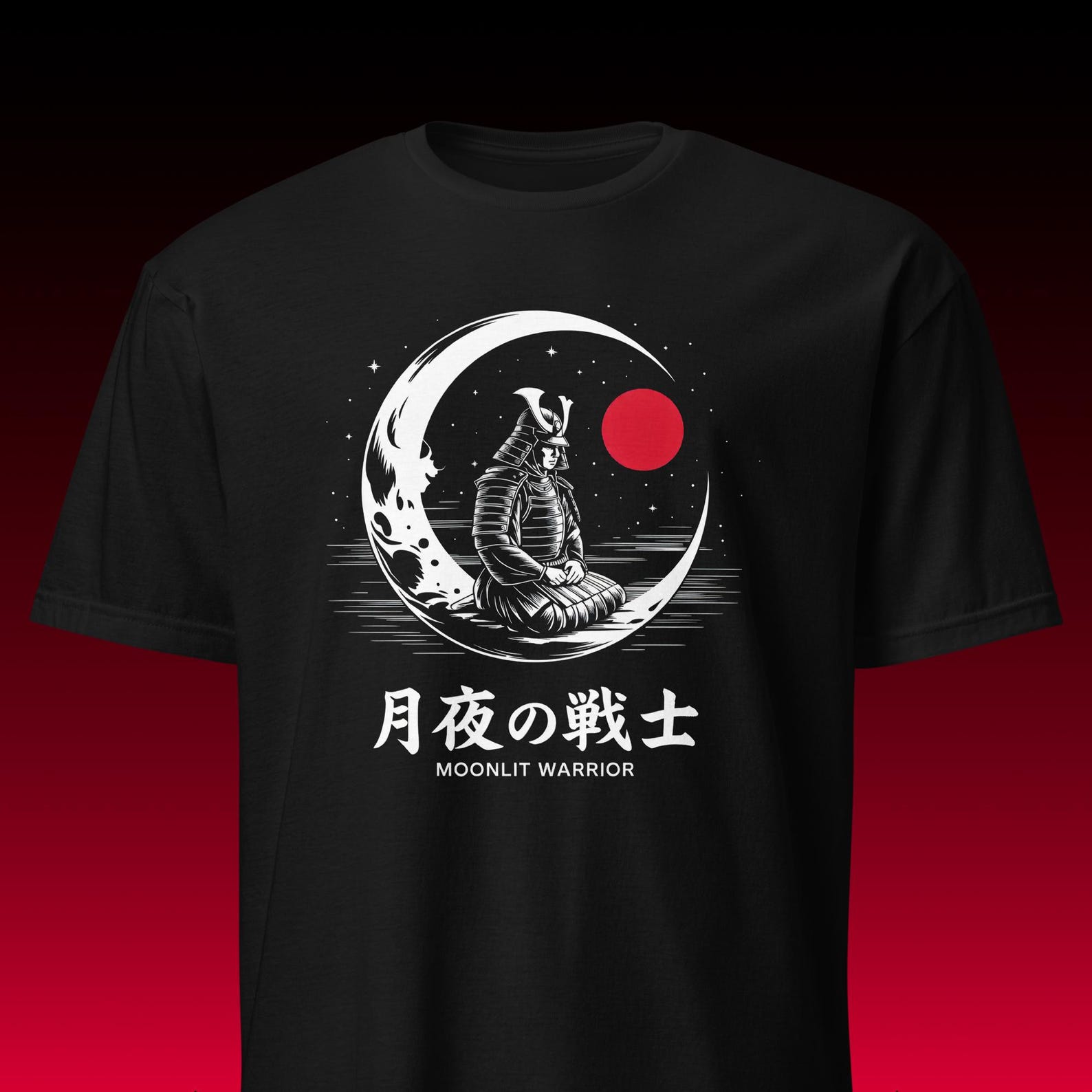 Samurai Graphic Tee | Japanese Streetwear | Anime Aesthetic Shirt S