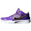 Undefeated x Kobe 4 Protro Court Purple Unisex Sneakers University-Gold Vit CQ3869-500