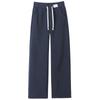 Lamb Velvet Wide-leg Pants Women's Autumn and Winter Chenille Women's Pants Plus Velvet Thick Warm Cotton Pants Corduroy Straight Pants