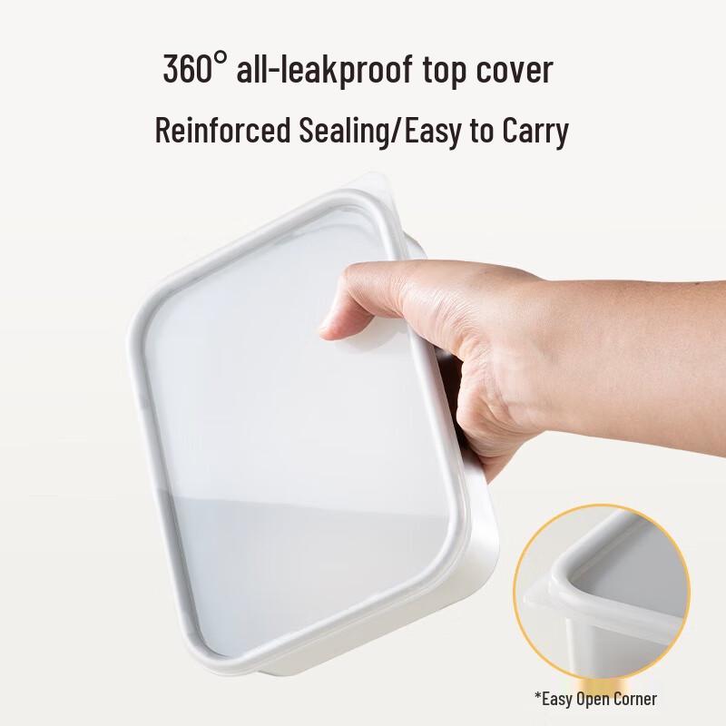 Shuangqiang 304 Stainless Steel Refrigerator Food Storage Container Set