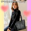 ORIJIRI Women's A4 Tote Bag for Job Hunting, Recruitment Bag, Business Bag, Large Capacity, 2-Way, Commuter Bag, Stylish and Popular, PU Leather
