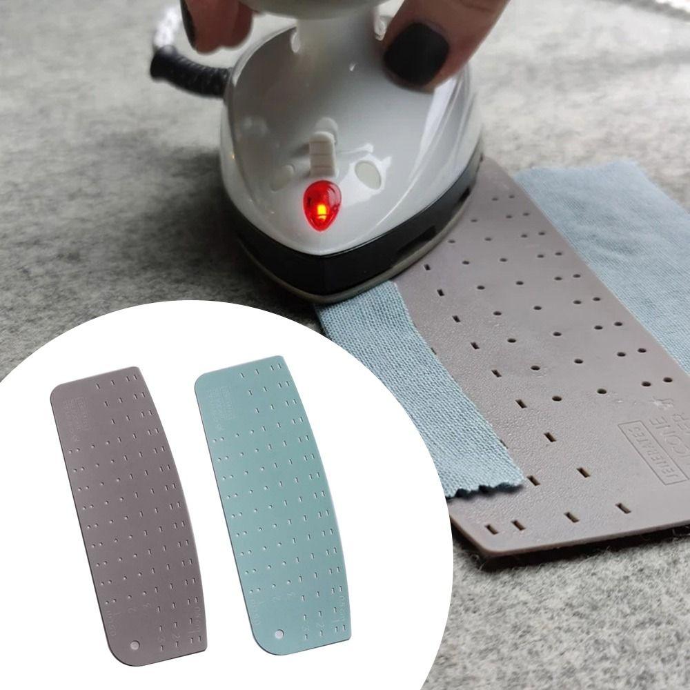 New with Hole Acrylic Hemmer Non-Slip Quilting Sewing Gauge Measuring Tool DIY Sewing Template Beginners