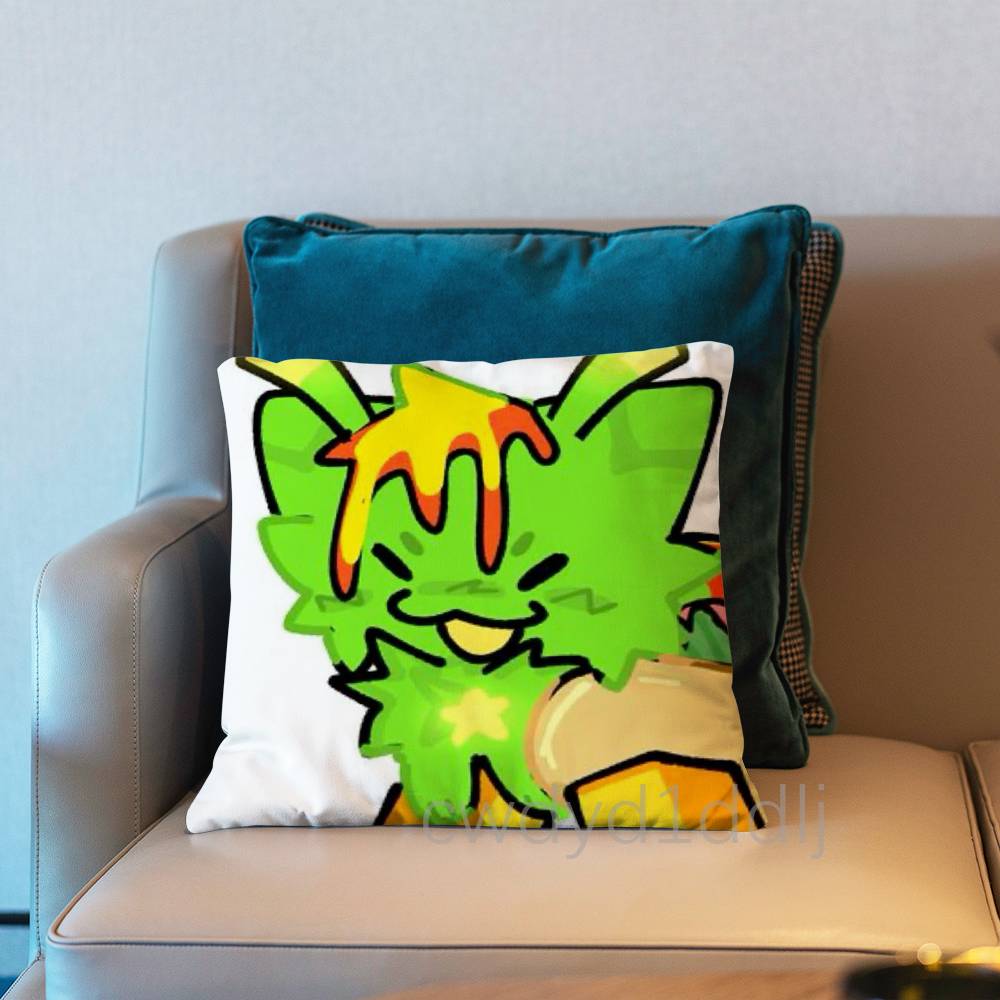 RRegretevator Game GGnarpy Cushion Cover Pillow Cover Decor Pillowcase Printed Cushion Case For Couch