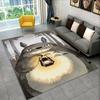Classic T-Totoro Cartoon Cute Carpet Rug for Playroom Bedroom Living Room Sofa Home Decor,kid Area Rug Non-slip Floor Mat Gift