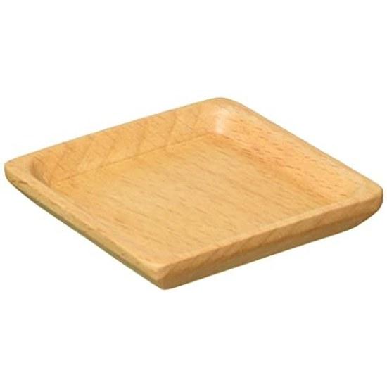 Alfax Small Plate Beech Wood Grain 661cm Komame Square AP-902423