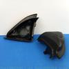Black Triangle Speakers Cover Panel Suitable for Front Left And Right Door Tweeters Improved Sound In Automobiles 1 Pair