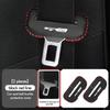 ANIE7 Car Seat Belt Buckle Clip Protector Anti-Scratch Seatbelt Plug Cover For KIA gt gtline Xline ceed Forte RIO STINGER Seltos K3 K4