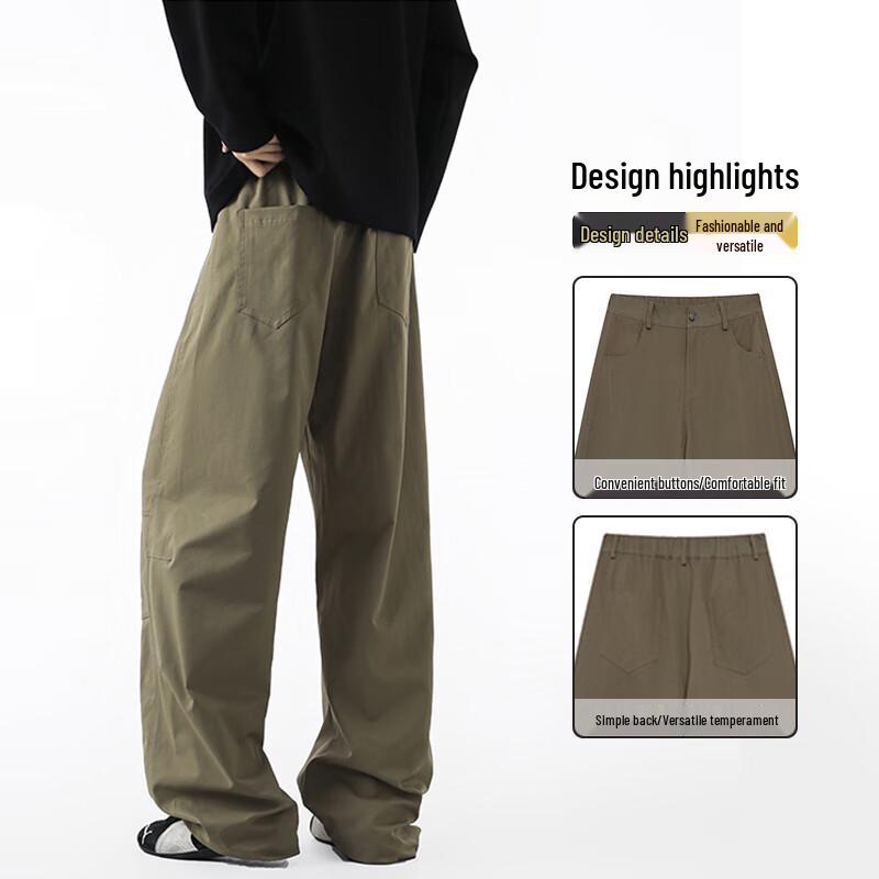 JEEP SPIRIT Men's Retro Style Cargo Pants