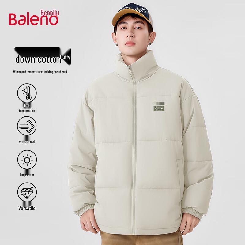 Baleno Men's Padded Stand Collar Winter Jacket