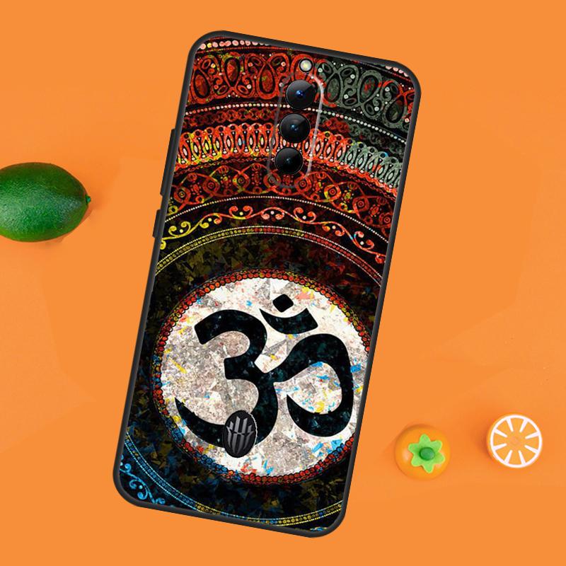 Yoga Om Namaste Mandala Design Case For ZTE Nubia Red Magic 8S 9S 10S 8 9 10 11 Pro Plus 6 7 6S 7S Pro RedMagic 10 Air Cover