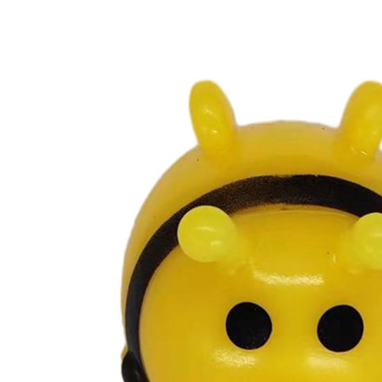 Cute Squeeze Toy Cartoon Animal Shape Squeeze Toy Soft Stress Relief Fidget Sensory Toy Portable Fun Bubble Toy for Kids Adults