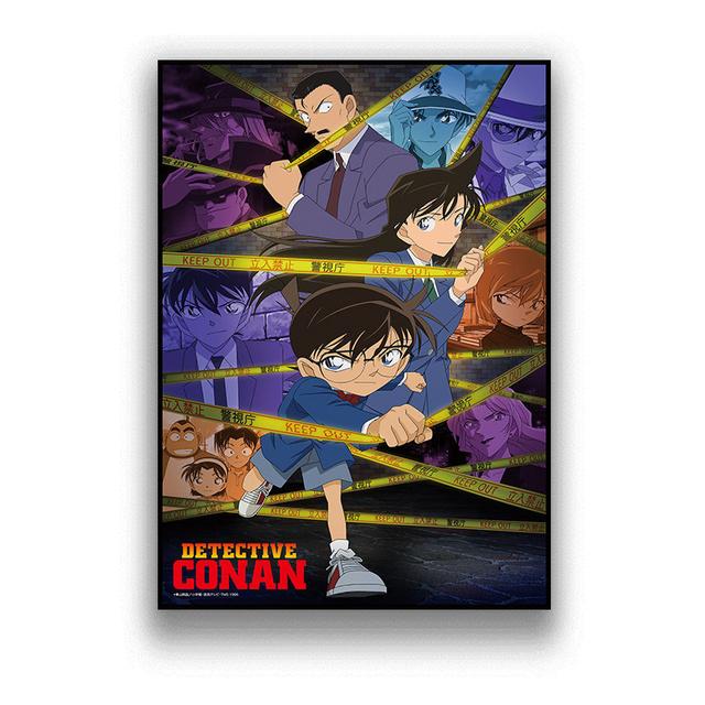 Detective Conan Anime Posters and Prints Canvas Painting Wall Pictures For Living Room Vintage Poster Decorative Home Decor