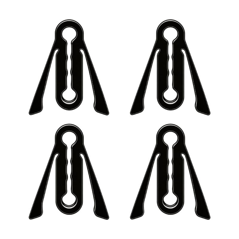 Car Sound Damper Door Lock Buffer Seal Deadener Quiet Buffer Rubber Pad Damping Protectors Car Modification