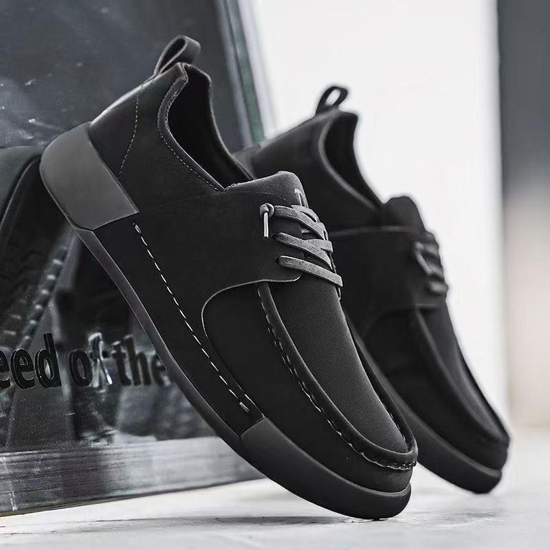 Men S Casual Lazy Shoes Low Top Lightweight Breathable Anti Slip Korean Style