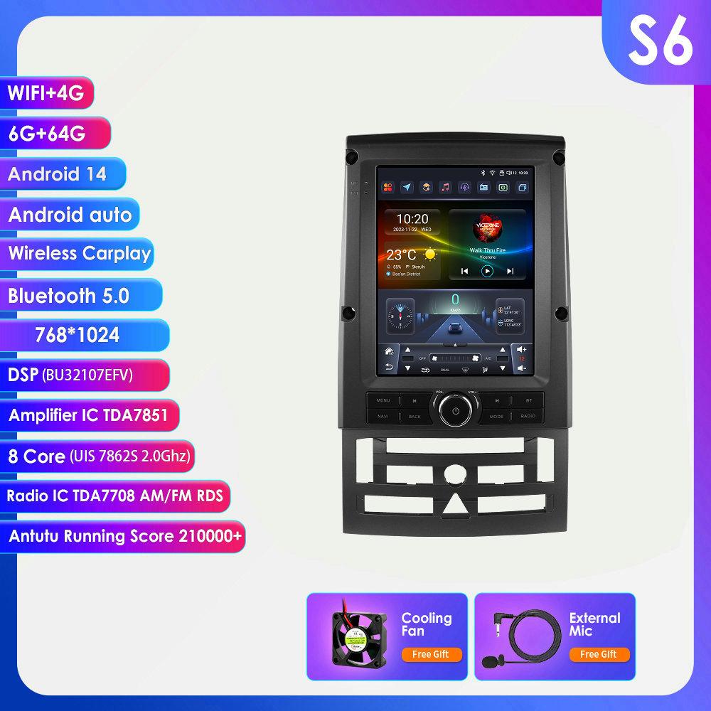 

Hizpo 9.7 AI Беспроводной CarPlay Android Auto Автомагнитола для Peugeot 407 SW CC 2004-2011 Стерео Мультимедиа GPS Головное устройство Экран WIFI Интеллектуальный экран S6 8Core 6G 64G