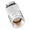 2PCS G1/4 Water Cooling Connector Silver Adapter Connector Fitting Adapter  Water Cooling System