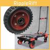 Wind Fire 5inch Heavy Duty Rubber Casters With Dual Ball Bearings For Industrial Hand Trucks
