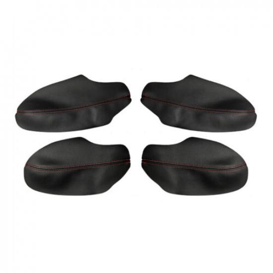 4pcs Microfiber Leather Door Armrest Cover Pad For Honda Civic 11th