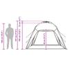 Instant Tent for 4 Persons with Quick Release Mechanism Sea Green