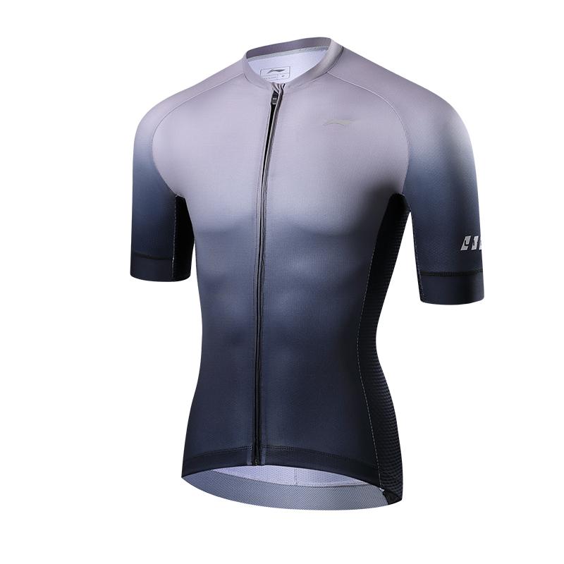 Li Ning Cycling Clothing Road Bike Unisex Black Gradient LCTY057-1T 2XL