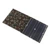 Camo Foldable Solar Panel 18V 36W Energy Saving Monocrystalline Silicon Material Portable Solar