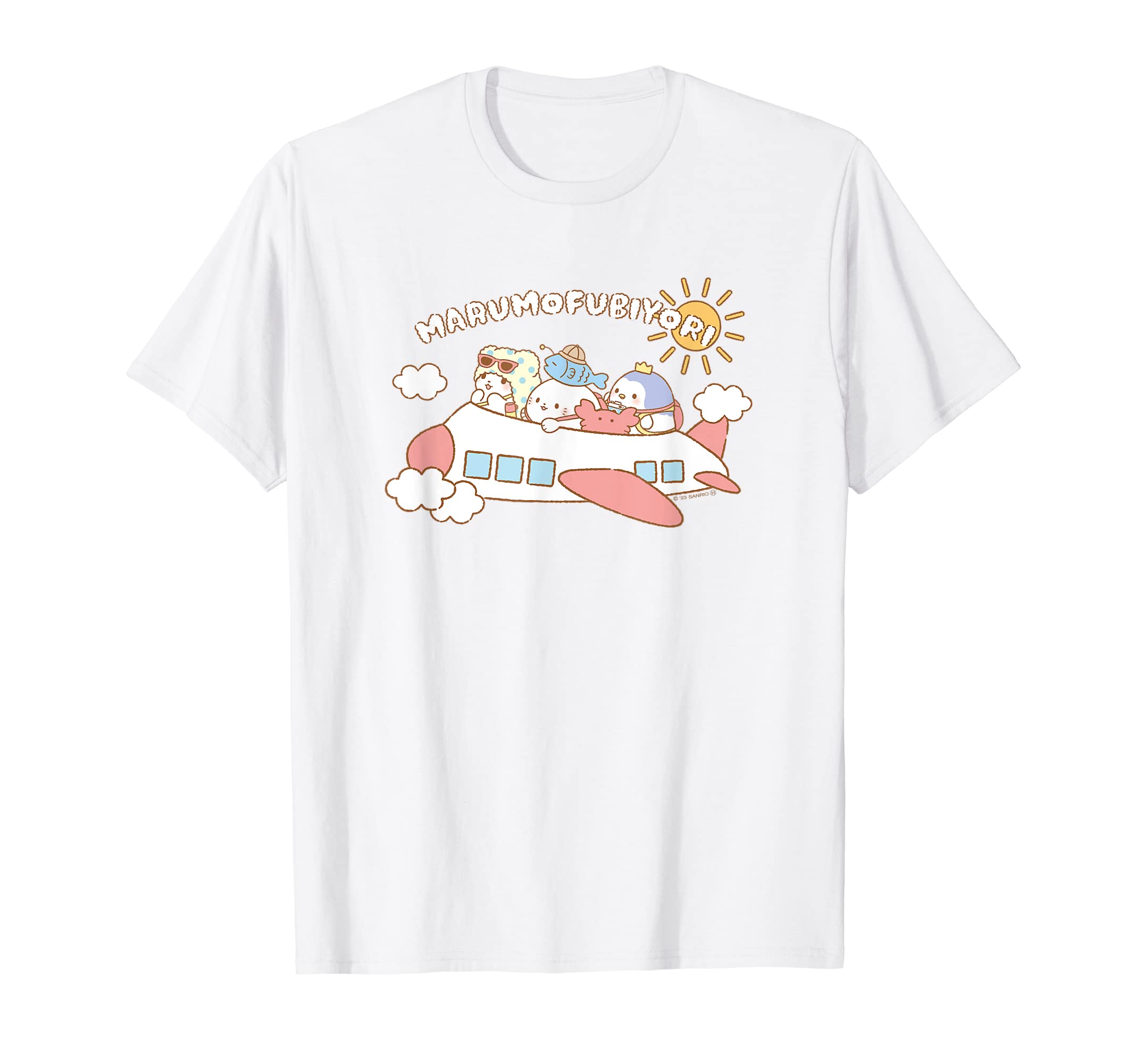 

Marumo Fubiyori Airplane T-shirt белый