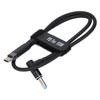 JORINDO Laptop Fast Charging Cable Portable Bend Resistant Convenient Storage PD Fast Charging Cable0.5 Meters
