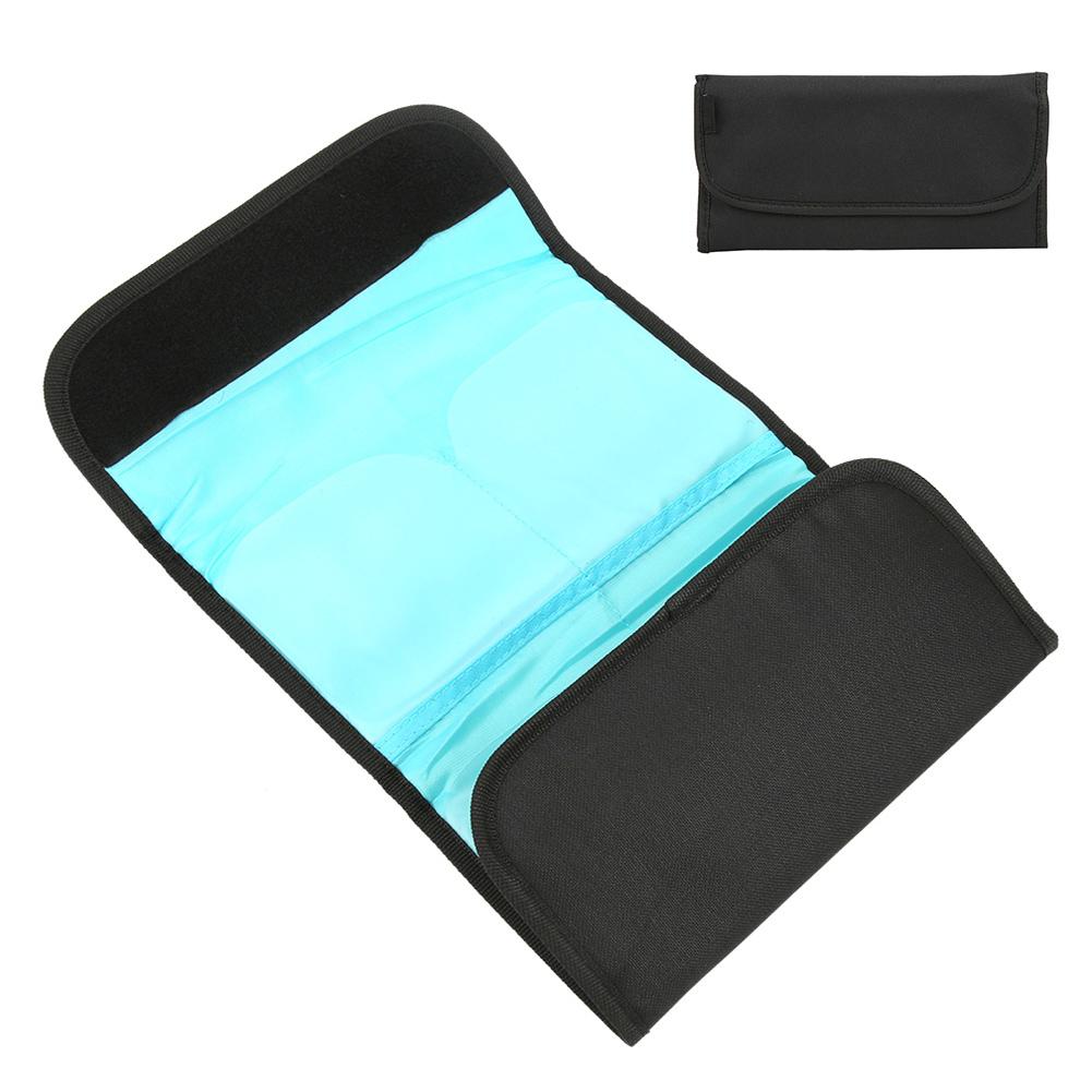 FOTGA Camera Lens Filter Protective Wallet Case Pouch Bag Round Square Filter Storage Bags6Pcs