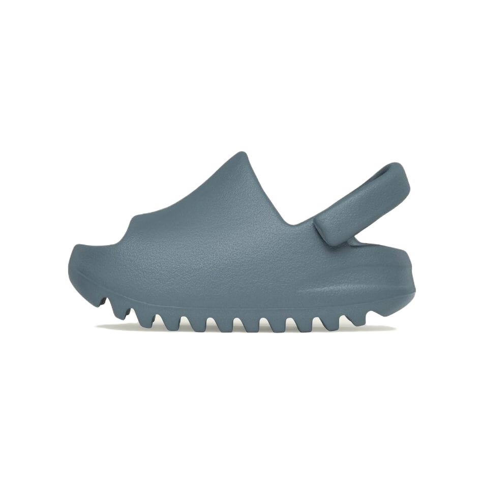 Adidas Yeezy Slides Infants Slate Marine Baby Sneakers Blue ID2354