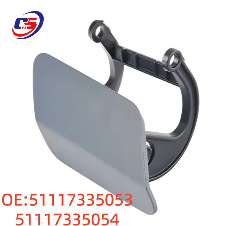 Compatible Headlight Washer Nozzle Cover for BMW 7 Series Front Bumper 51117335053 51117335054