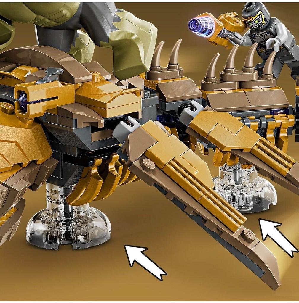 LEGO конструктор Космический корабль Marvel – Мстители против Левиафана (76290)