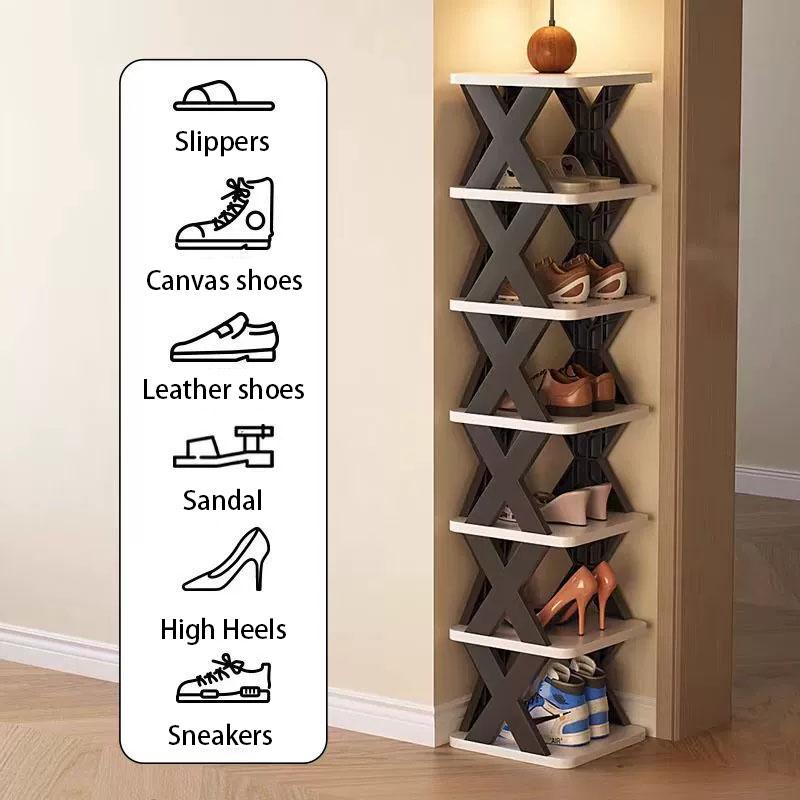 Shoe Storage Rack Detachable Shoe Rack Saves Home Shelve Multi-layer Living Room Hostel Bedroom Simple Shoe Rack Color Cabinet