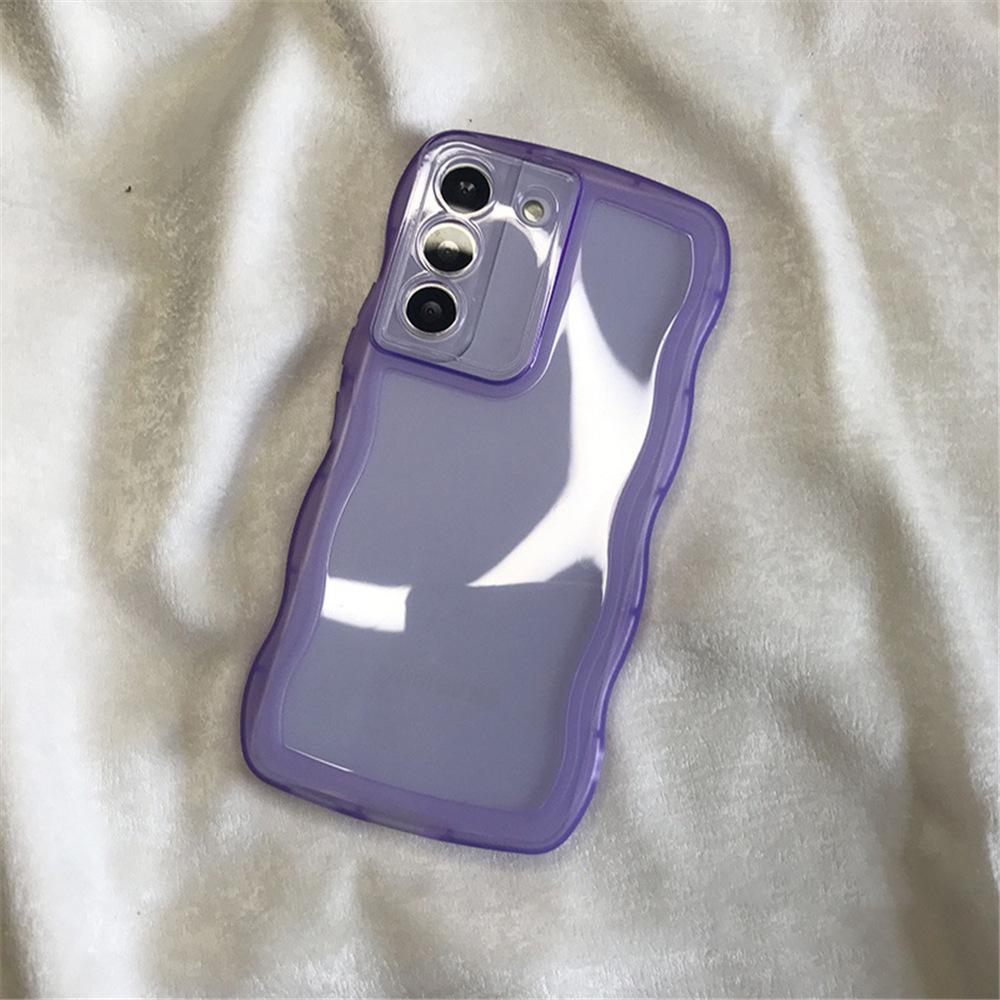 Samsung S11Ultra Wave Edge Phone Case S11Ultra Transparent S11 Silicone S11FE/A11/A11